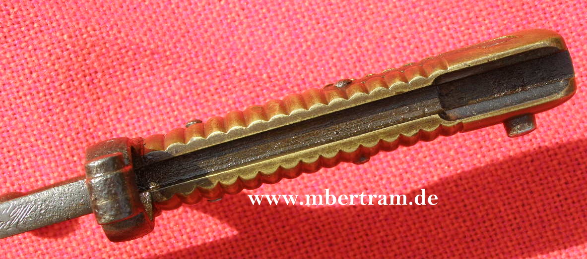 10288-3 Frankreich Säbelbajonett M 1866, ohne Scheide