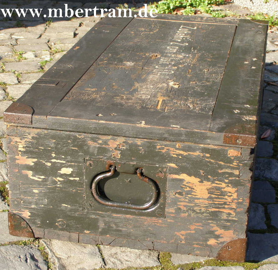 Transportkiste Holz " 2cm Flak 30, Zubehör Lafette"