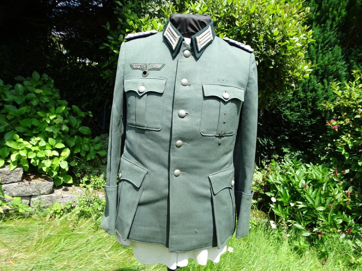 Wehrmacht Feldbluse Oberfeldarzt / Oberstleutnant der Sanitätstruppe. 