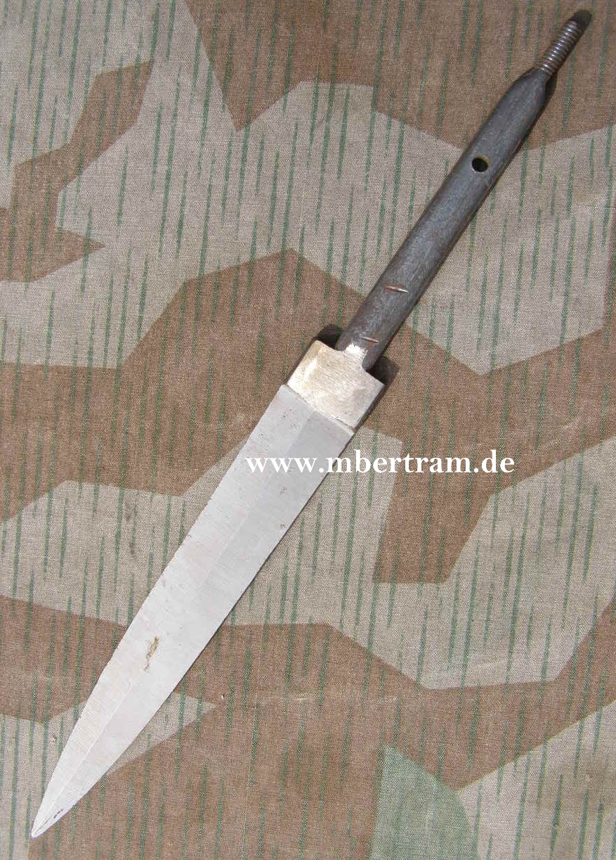 Klinge für Kampfmesser / Grabendolch. Halbfertigteil.