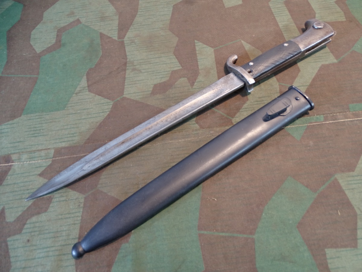 Aufpflanzbares Zoll Extra Seitengewehr KS 98 um 1917, A.Coppel SG Aufpflanzbares Zoll Extra Seitengewehr KS 98 um 1917, A.Coppel SG