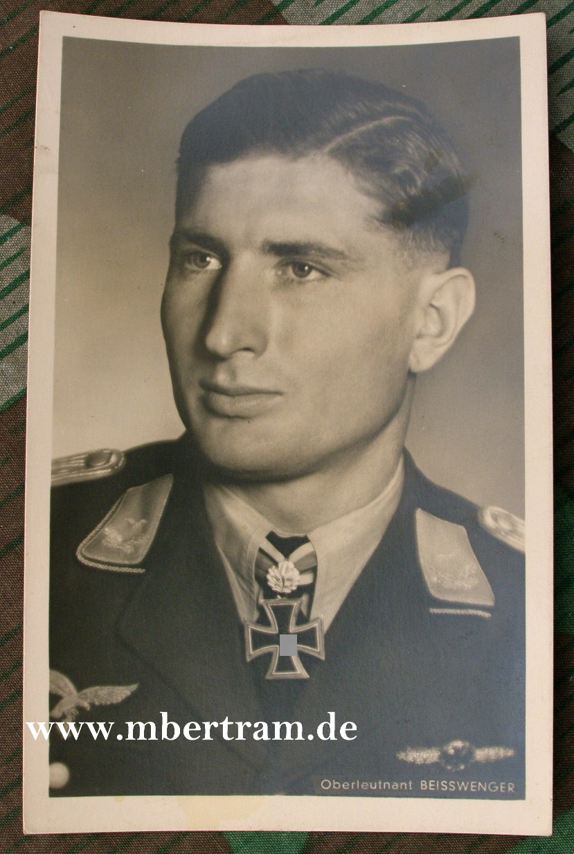 Luftwaffe: "Oberleutnant Beisswenger", Eichenlaub Träger
