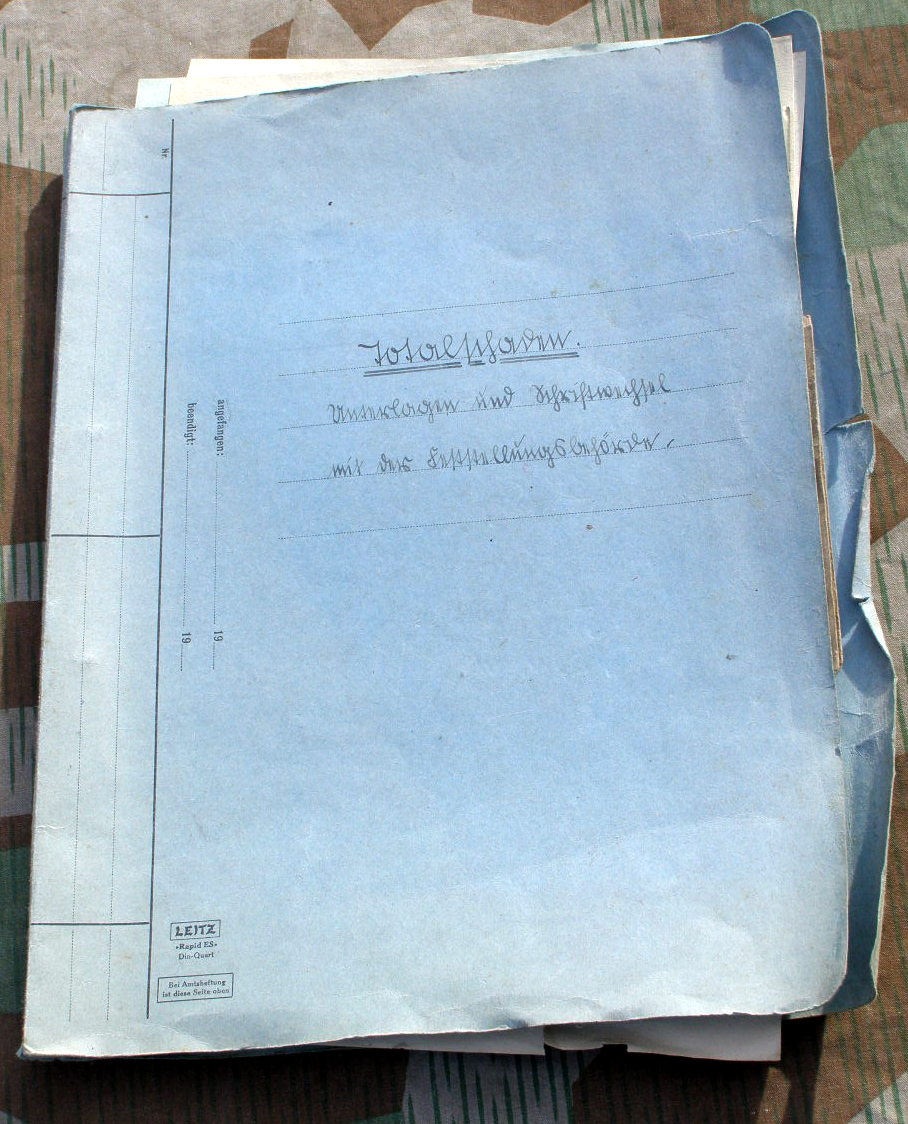 Dokumente Luftschutz / Fliegergeschädigte: 1944 Münster