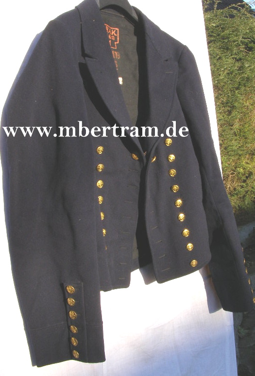 9503-2 Kaiserliche Marine kurze Paradejacke Artillerie Matrose 1913