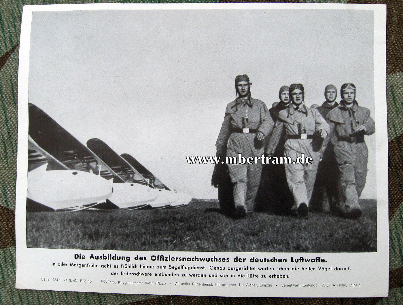 Die Ausbildung des Offiziersnachwuchses d.dt. Luftwaffe
