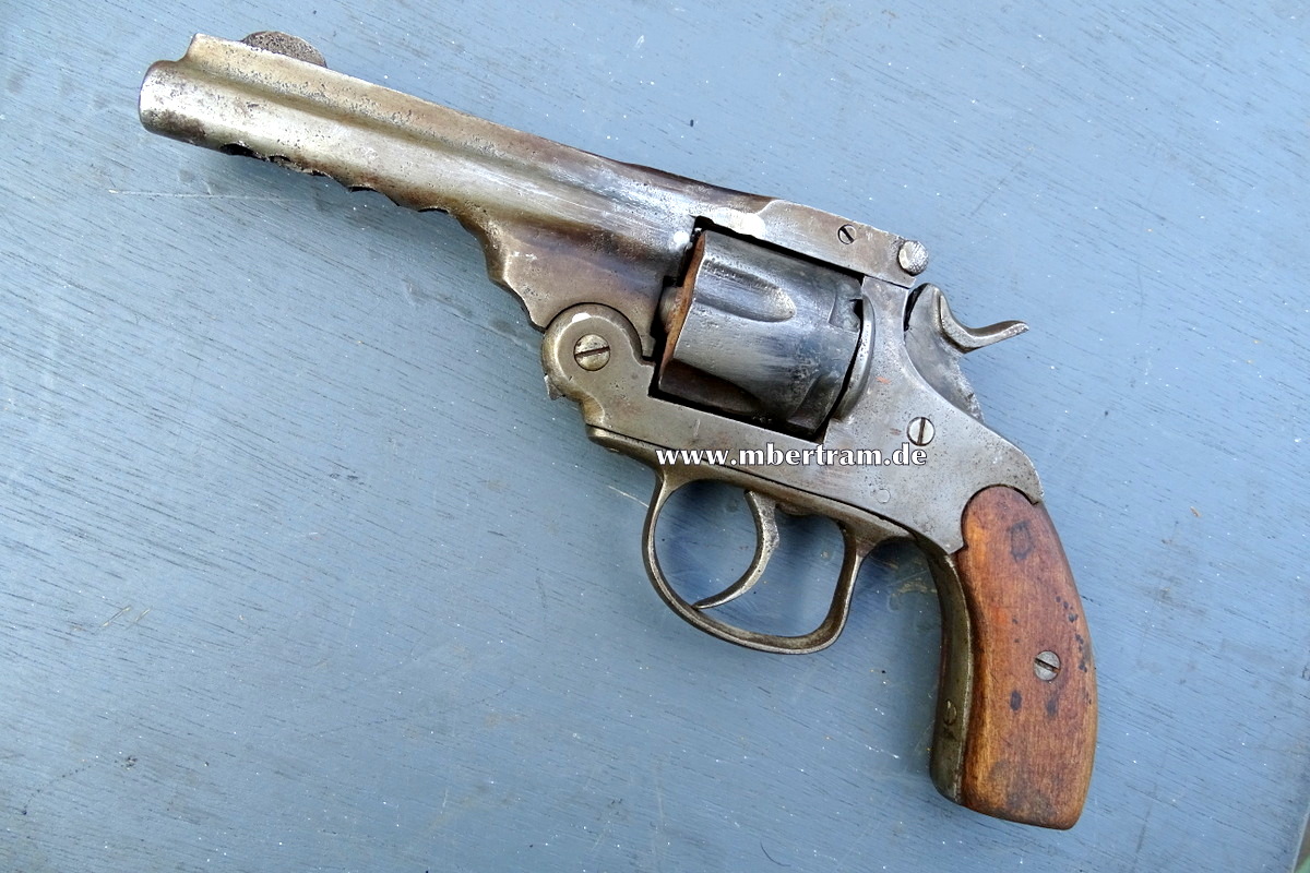 Deko Taschen Revolver um 1900. Reine deko Waffe, ca.9mm