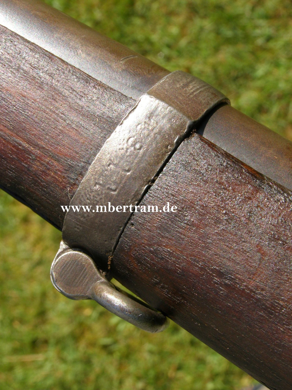 10238-5 Deko Gewehr 88, Hst.: Amberg 1889, Deutsches Visier
