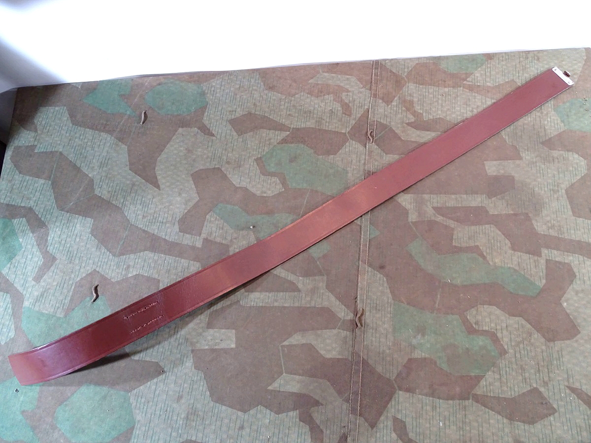 Koppelriemen für Parteiverbände oder Luftwaffen / Marine Ausgeh Koppel, braunes Leder