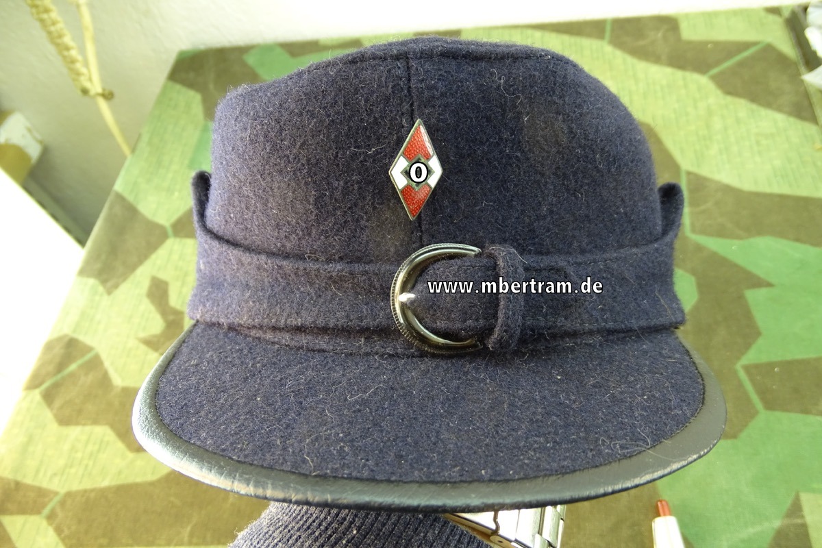 Wintermütze / Feldmütze  für Jungvolk (DJ) oder Hitlerjugend (HJ)