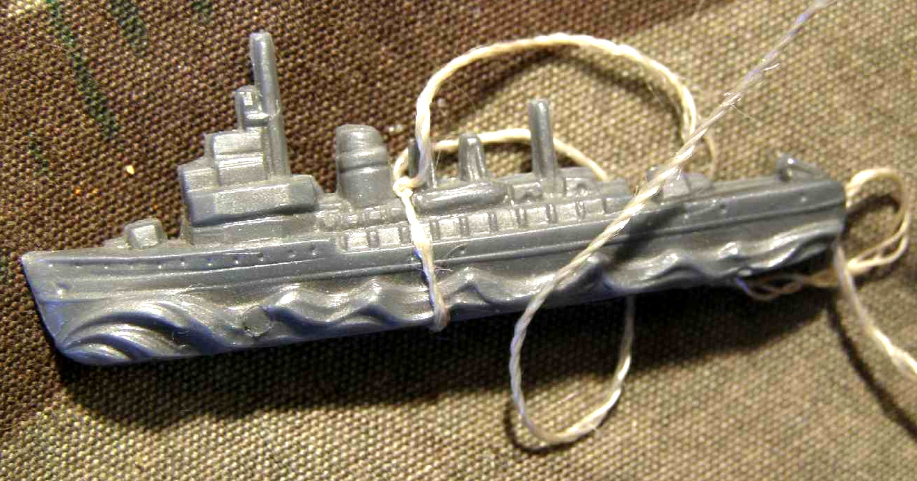 "Minensuch Boot" WHW 1941, Kunststoffabzeichen
