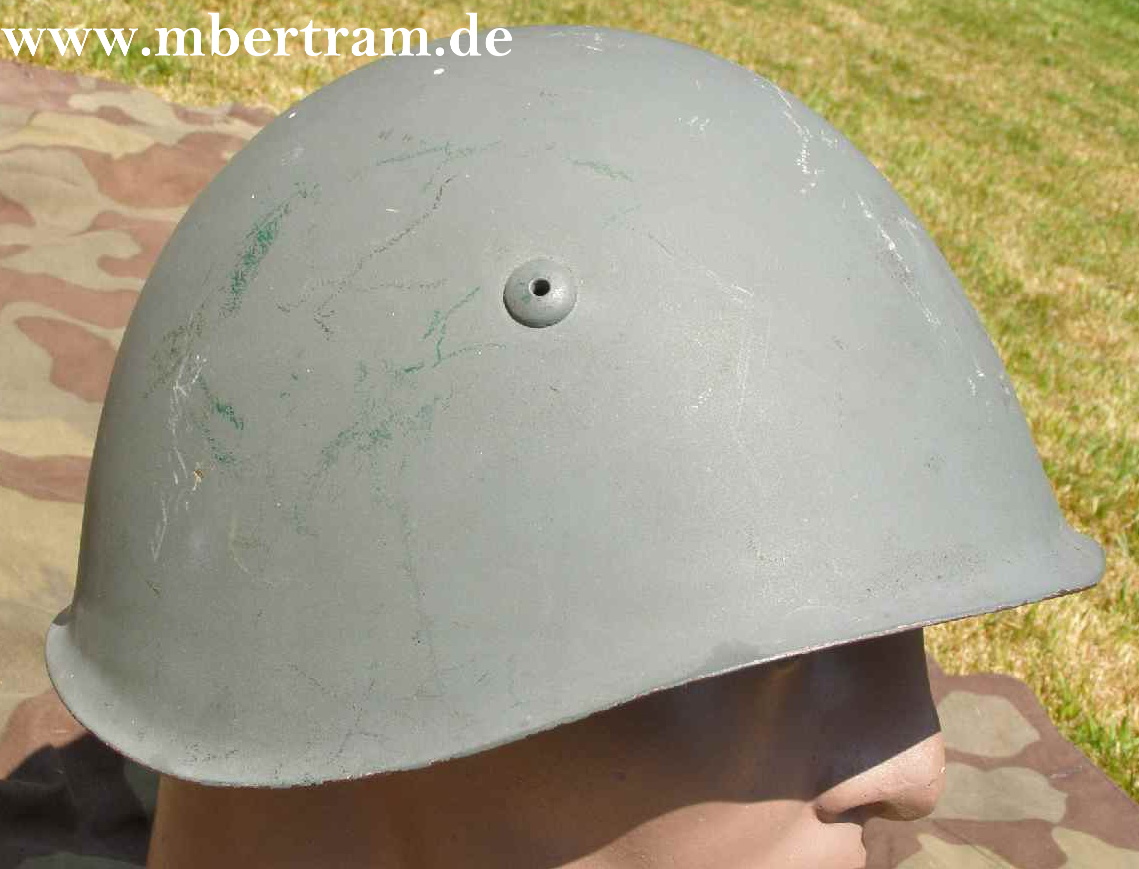 Italienischer Helm M33 gebraucht, o.Innenleder, m. Innenring