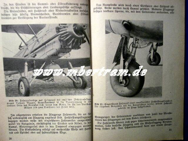 HOHM F.: Flugzeug-Fibel. Militärflugzeuge. 97 Bilder 1935