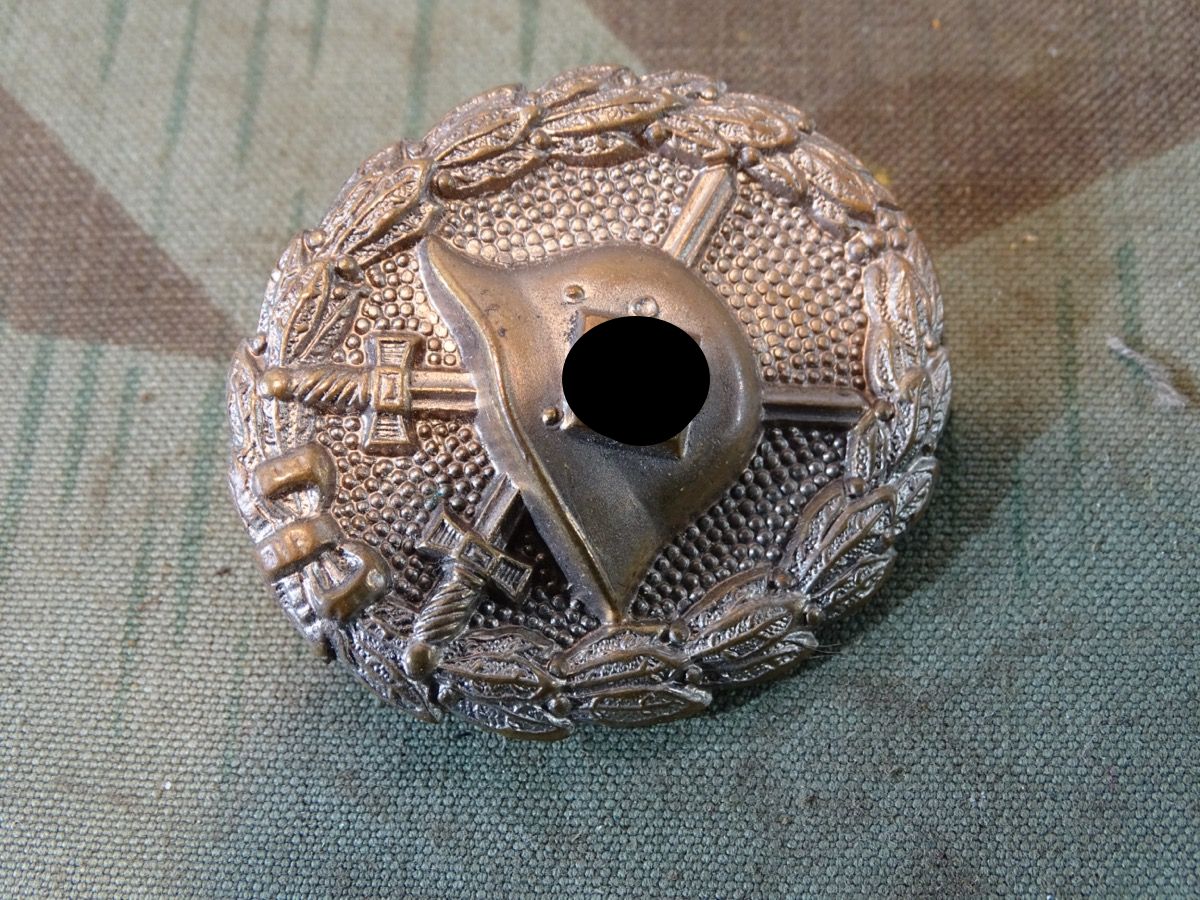 Verwundeten Abzeichen in Silber, Buntmetall, 1. Modell von 1939