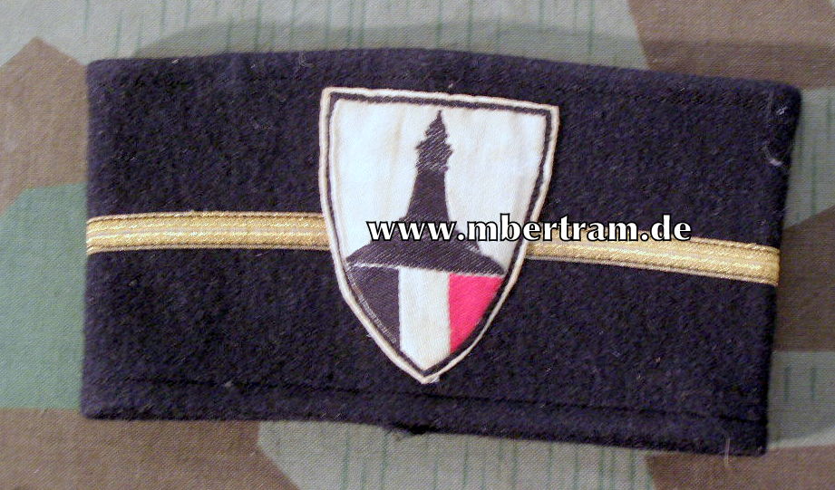 Kyffhäuserbund Armbinde für Führer, frühes Modell