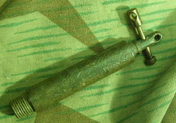 Wehrmachts Zugzünder 35 Messing f. Schützenmine