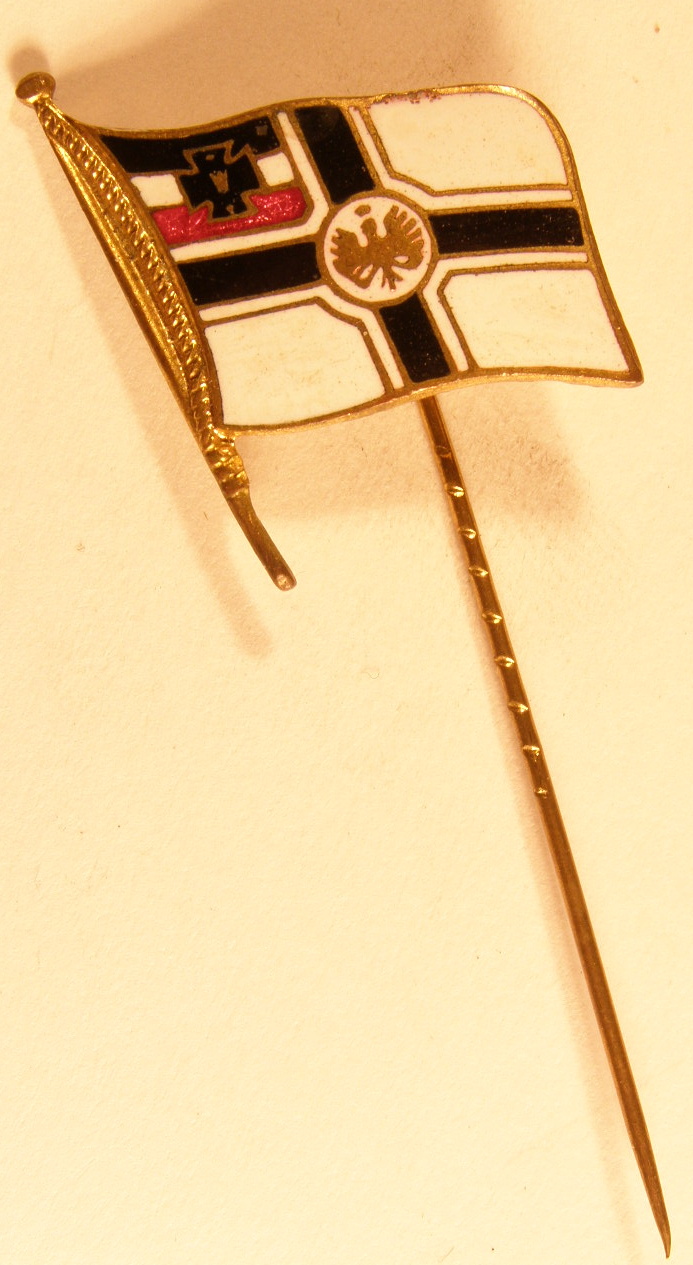 Kaiserlicher Marineverein Anstecker, Reichskriegsflagge