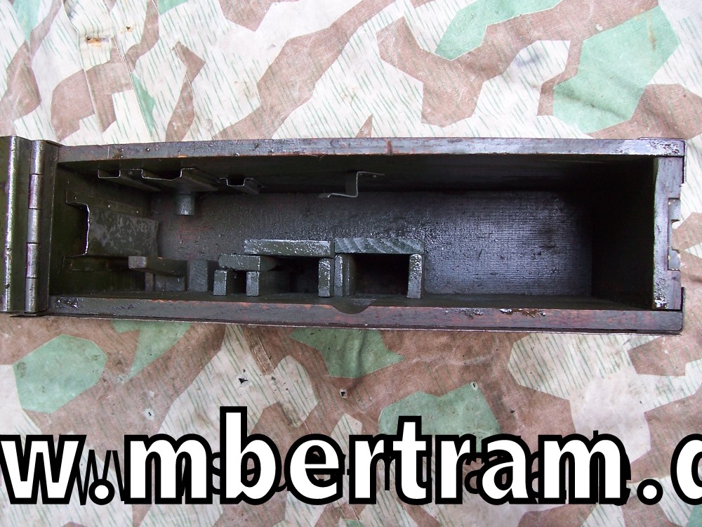 MG 08 Werkzeugkasten I.Weltkrieg mit Einteilern