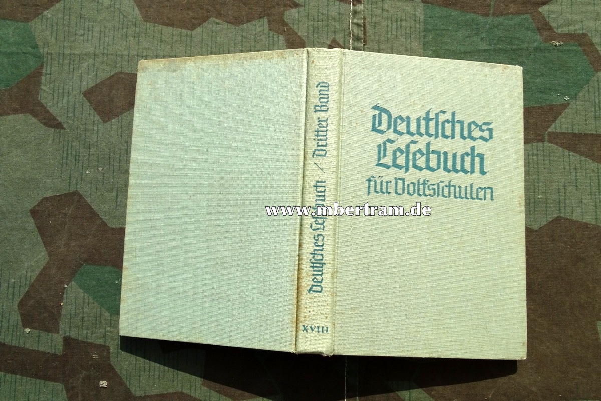 Deutsches Lesebuch für Volksschulen, 3. Band, 6. Aufl. 1940