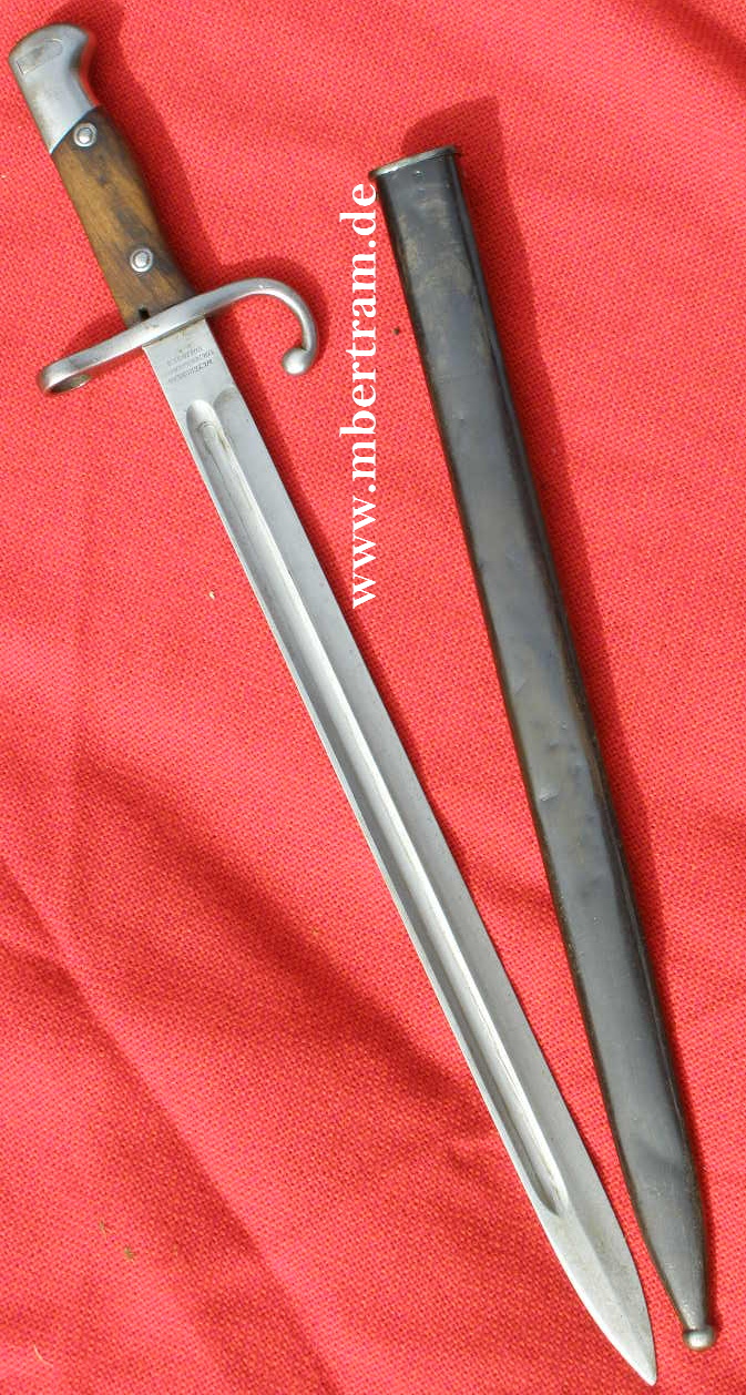 Bajonett für Mauser M.1909 Nummerngleich, WKC