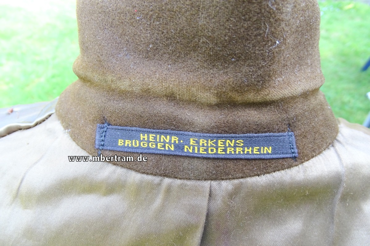 12368-12 RAD Führer Uniform, Abt. 214/1 ( Amern / Ndrh.) : Jacke, Hose, Mütze, Mantel