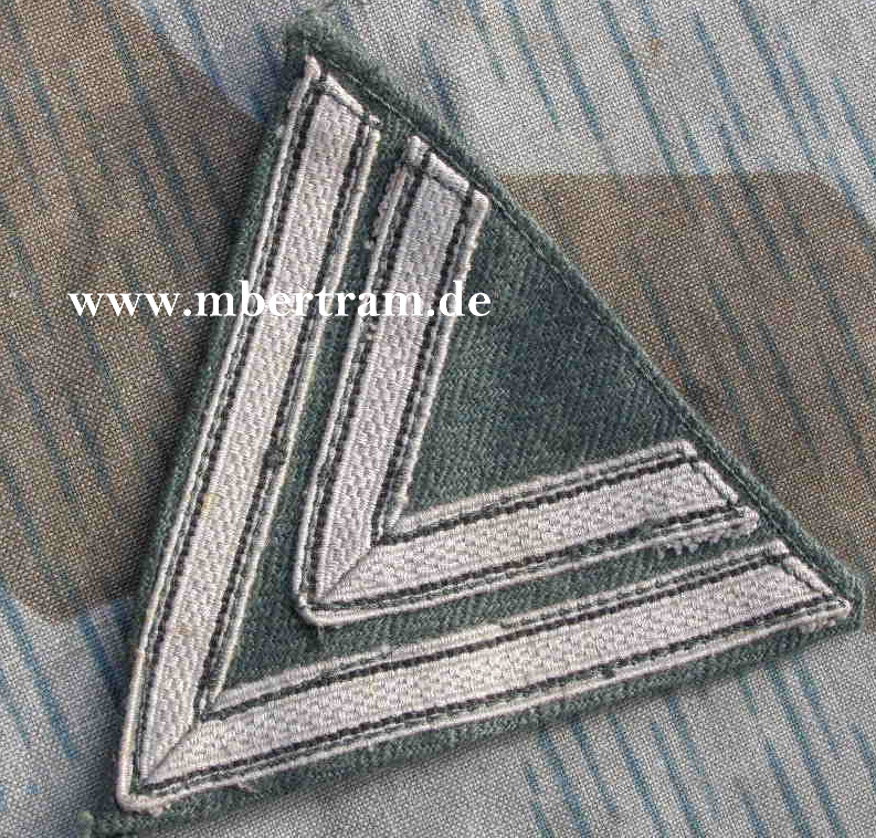 Ärmelwinkel Wehrmacht Obergefreiter fischgrät Drillich