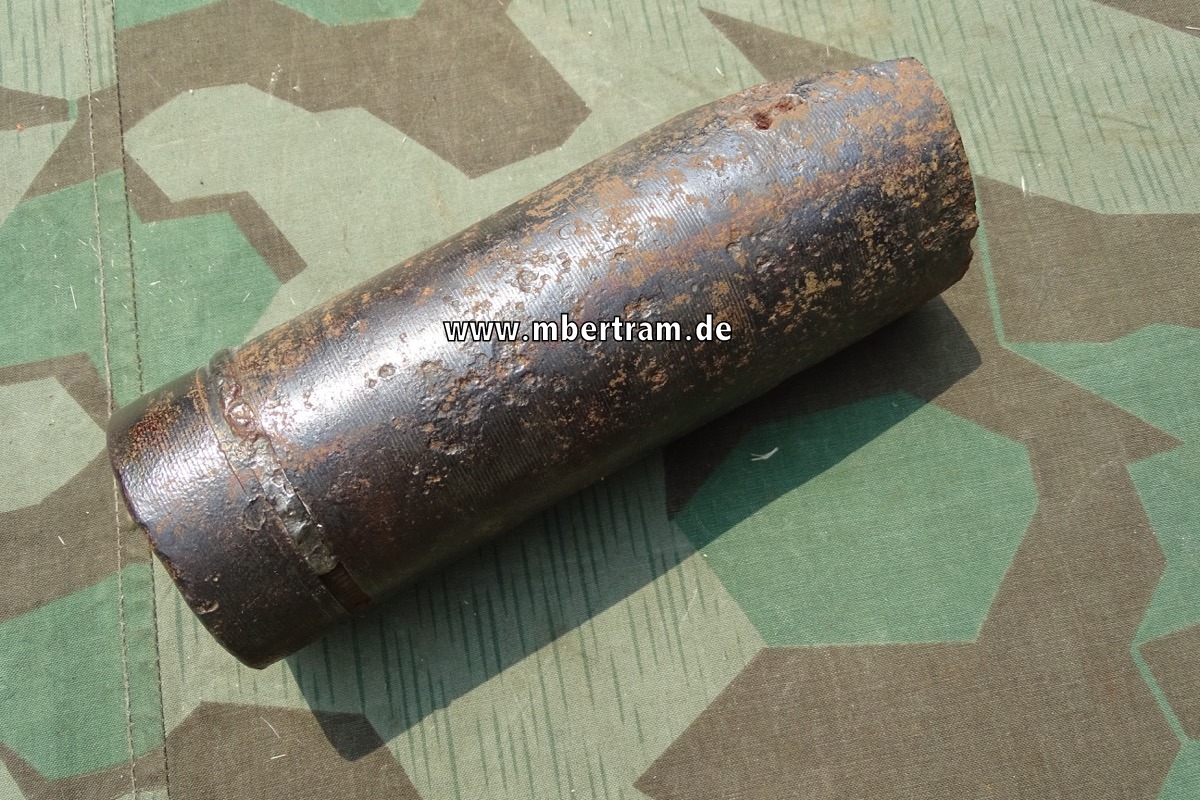 Explodierte 7,5cm Spreng Granate, Deutsch, 2. Weltkrieg