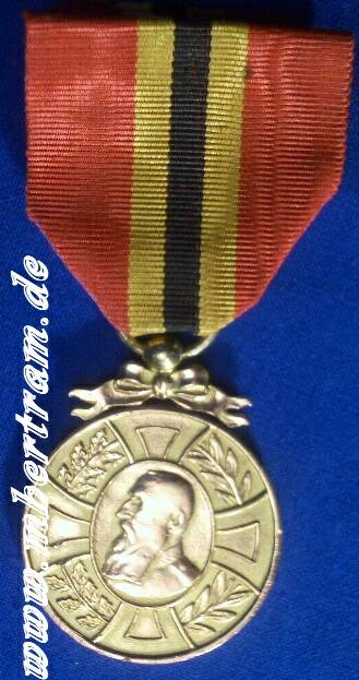 Belgien Königreich, Gedenk Medaille 1865-1905