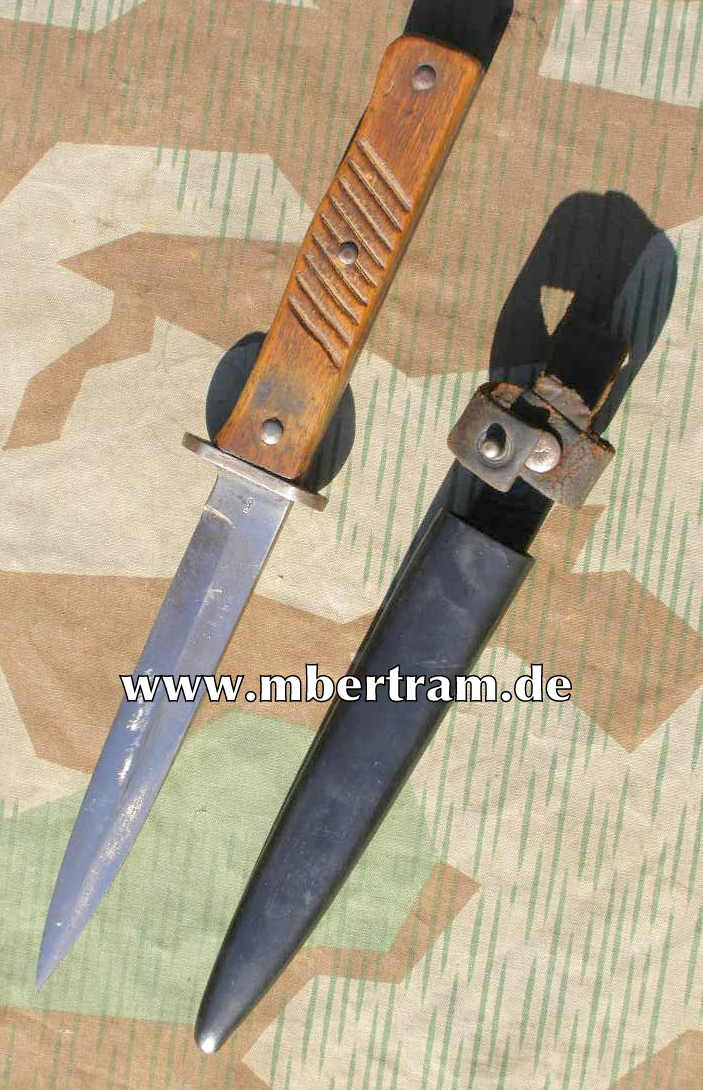 Grabendolch/ Kampfmesser 1. Weltkrieg , Kontrollpunze,