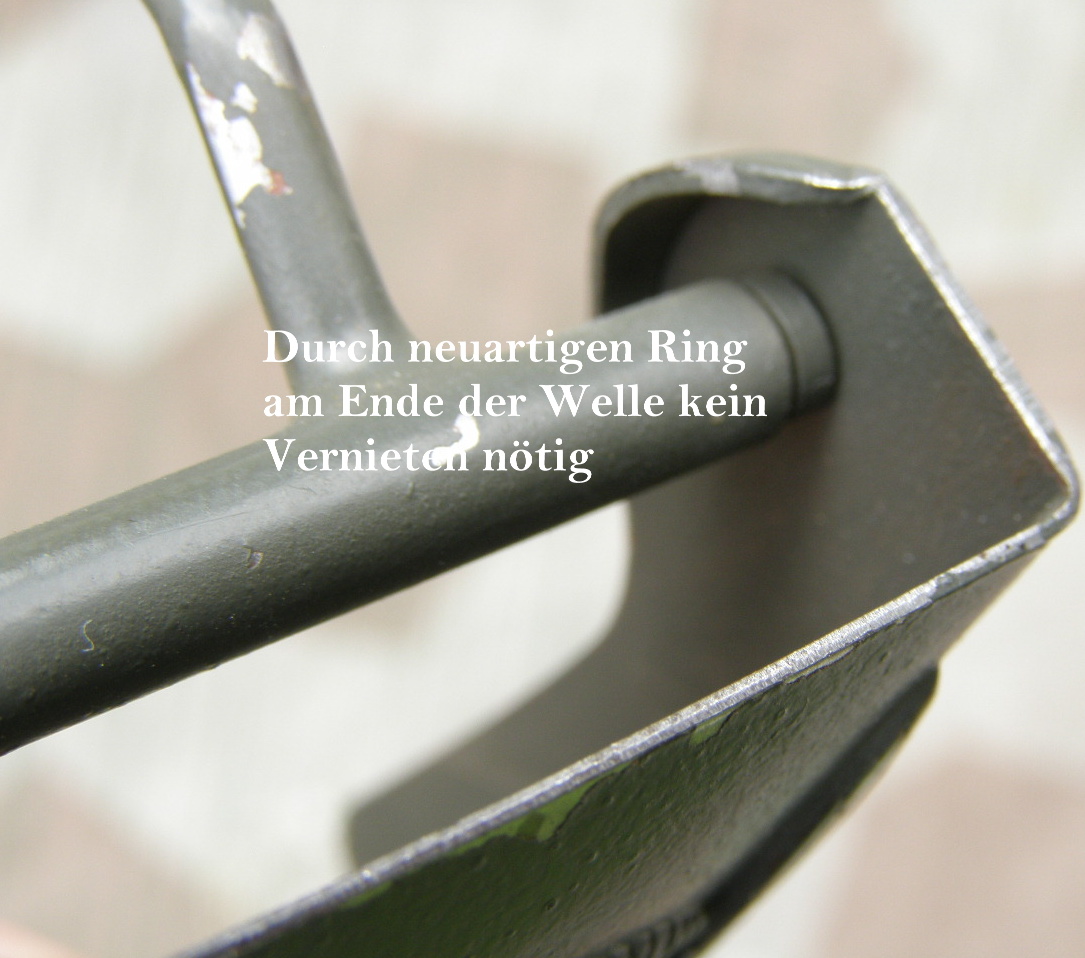 10055-11 SELTENES EXTREM SPÄTES SS Koppelschloß mit Riemen