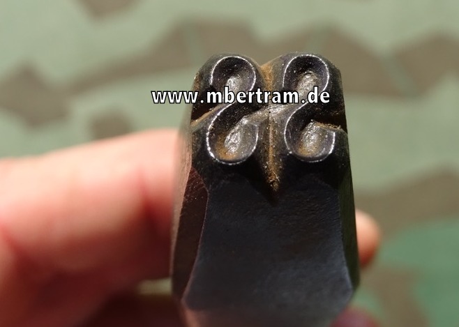 Metal Prägestempel SS aus Solinger Blankwaffenfirma , 9 mm