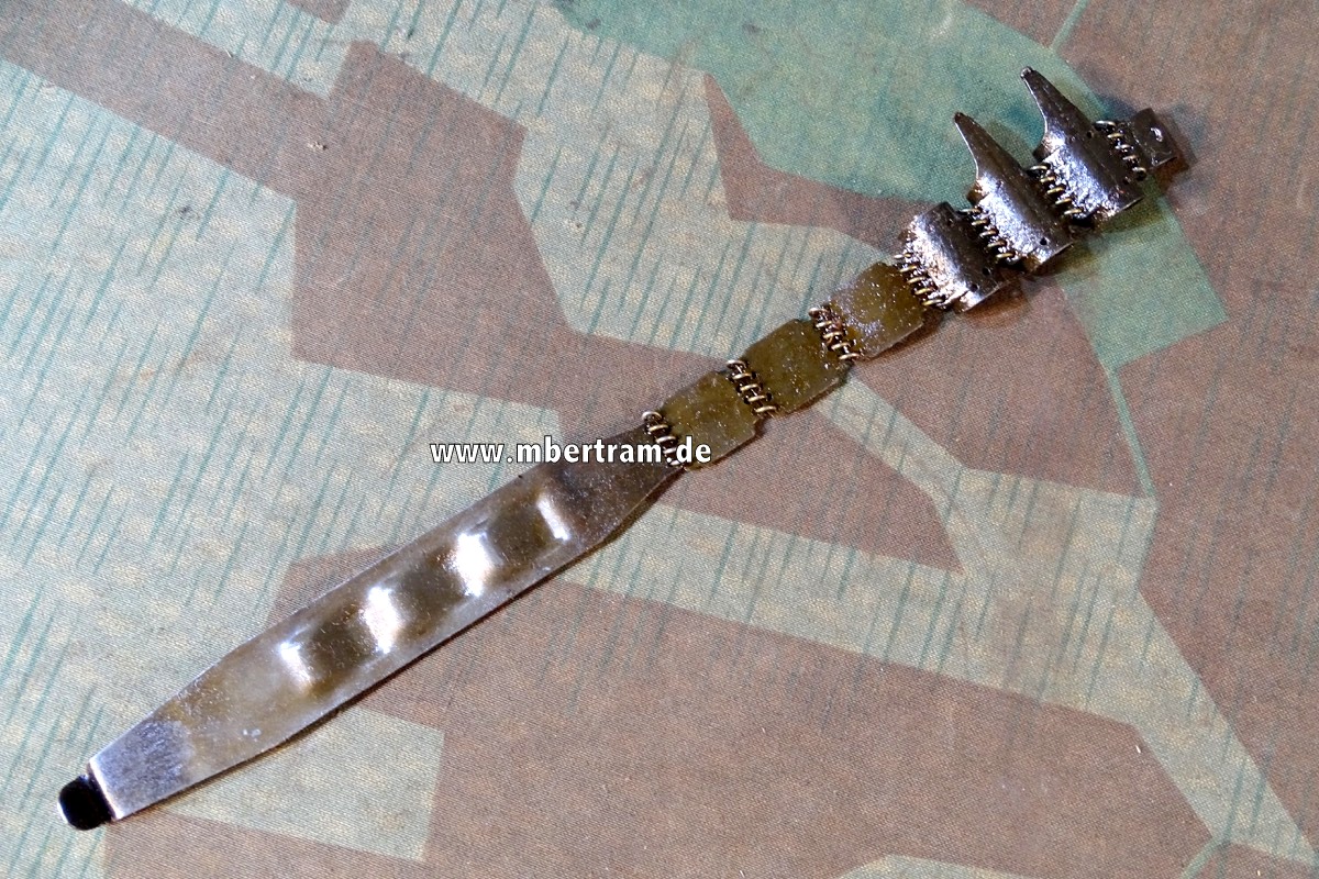 Gurteinführstück " ckx"  Staehle KG Hamburg, WH MG 34,MG 42, 1942-45