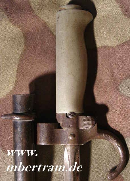Frankreich Lebel Bajonett M 1886, 1. Modell, lang
