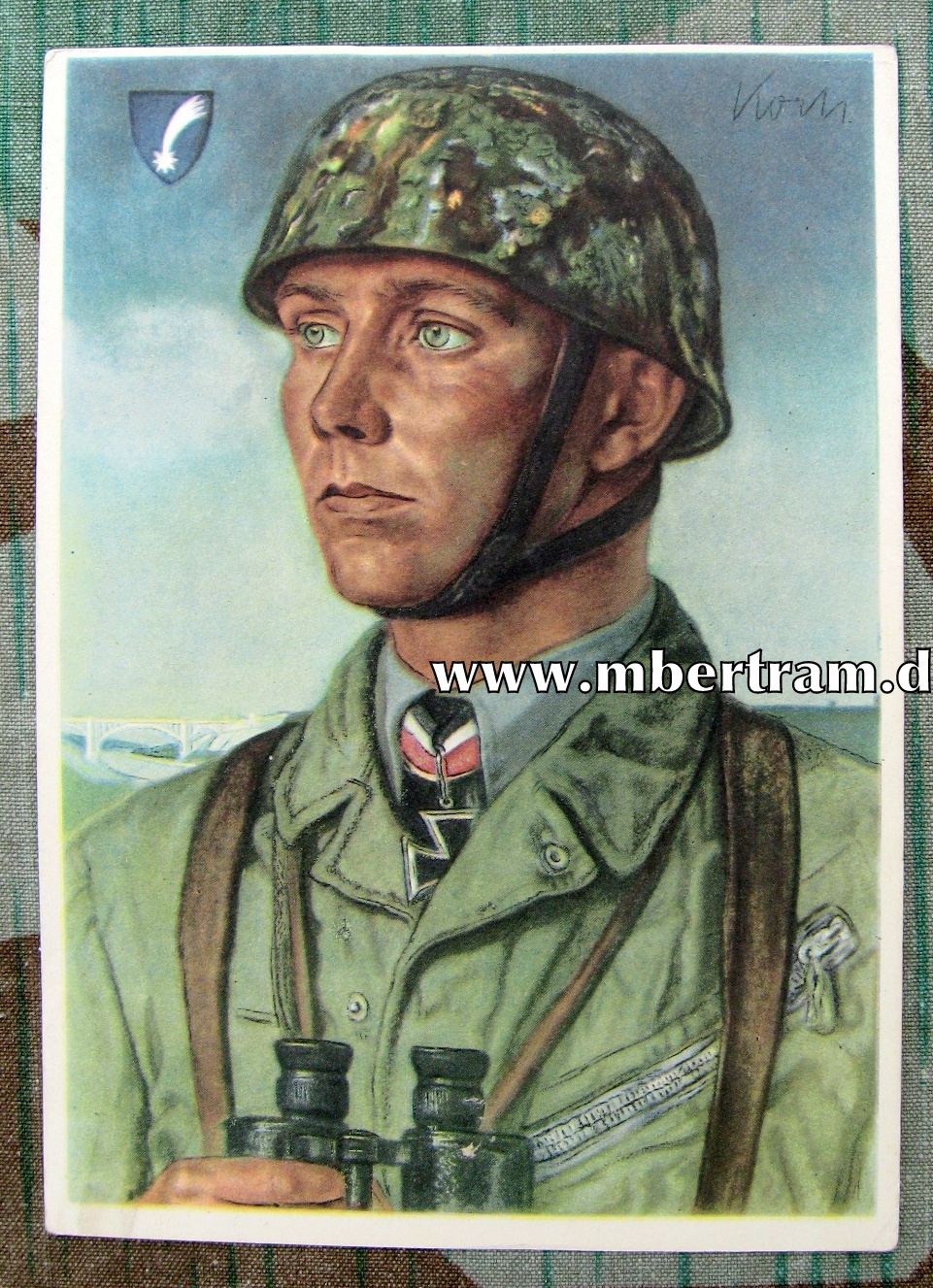 Fallschirmjäger Ritterkreuzträger " Major Koch" ungelaufen
