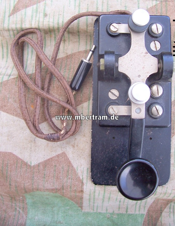 Wehrmacht Morsegerät (Tischgerät)