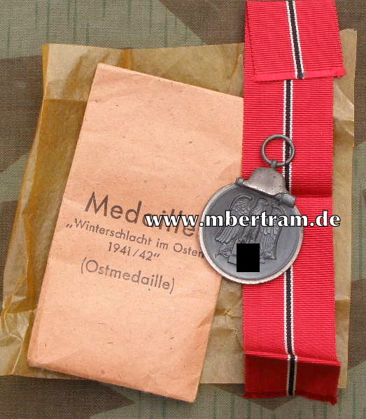 Medaille Winterschlacht im Osten 1941/42, TÜTE, Hst: 15