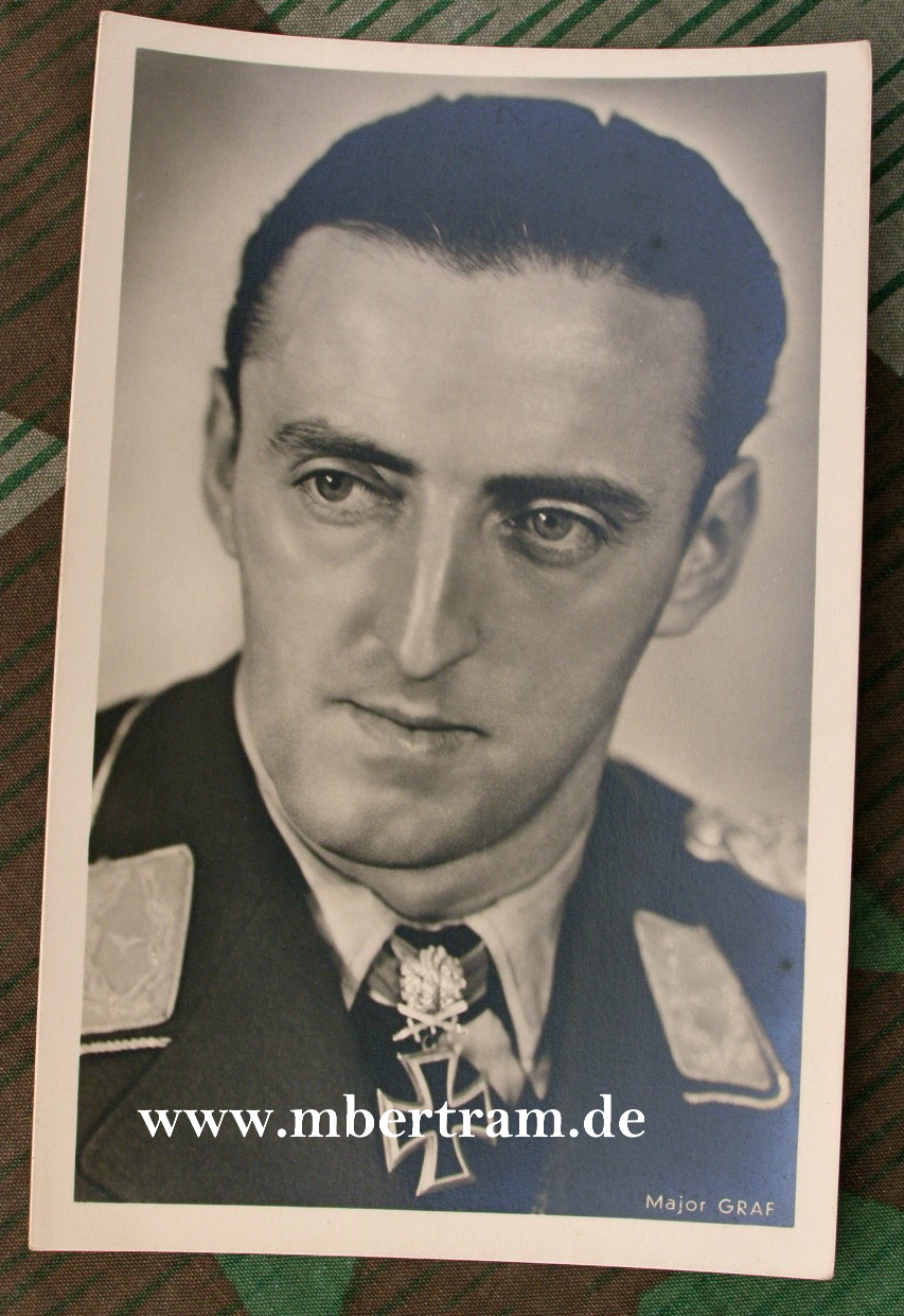 Luftwaffe: "Major Graf" Eichenlaub m. Schwertern Träger