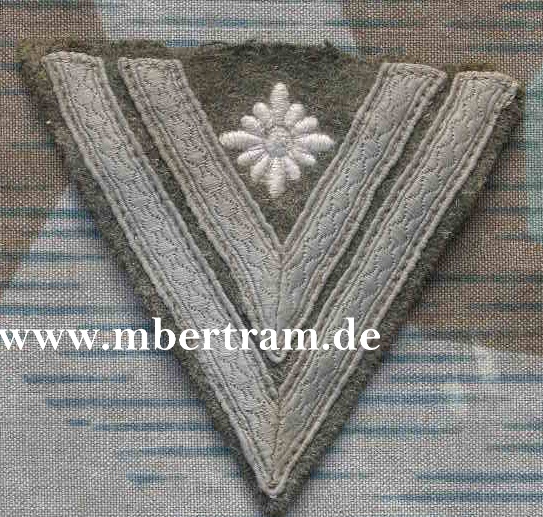 Ärmelwinkel WH Obergefreiter, mehr als 6 Dienstjahre