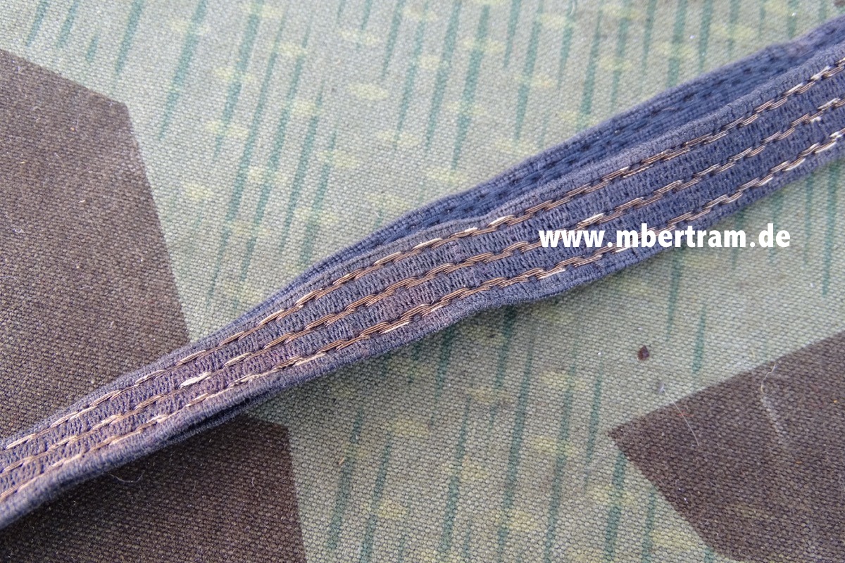 Luftwaffe/ Heer Offiziers Portepee für Säbel und Extra Seitengewehr , blaugrau, Stoff