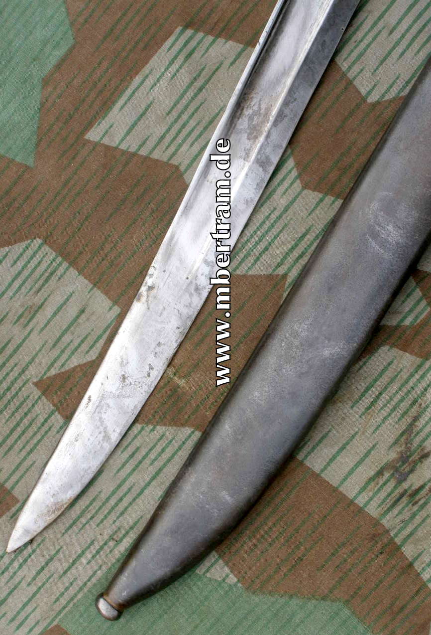 12544-8 Französisches Yatagan Bajonett Modell M 1842 mit Scheide
