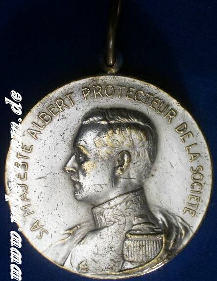 Belgien: Königlich belgische Pferdezucht Medaille, ca. 5,3cm