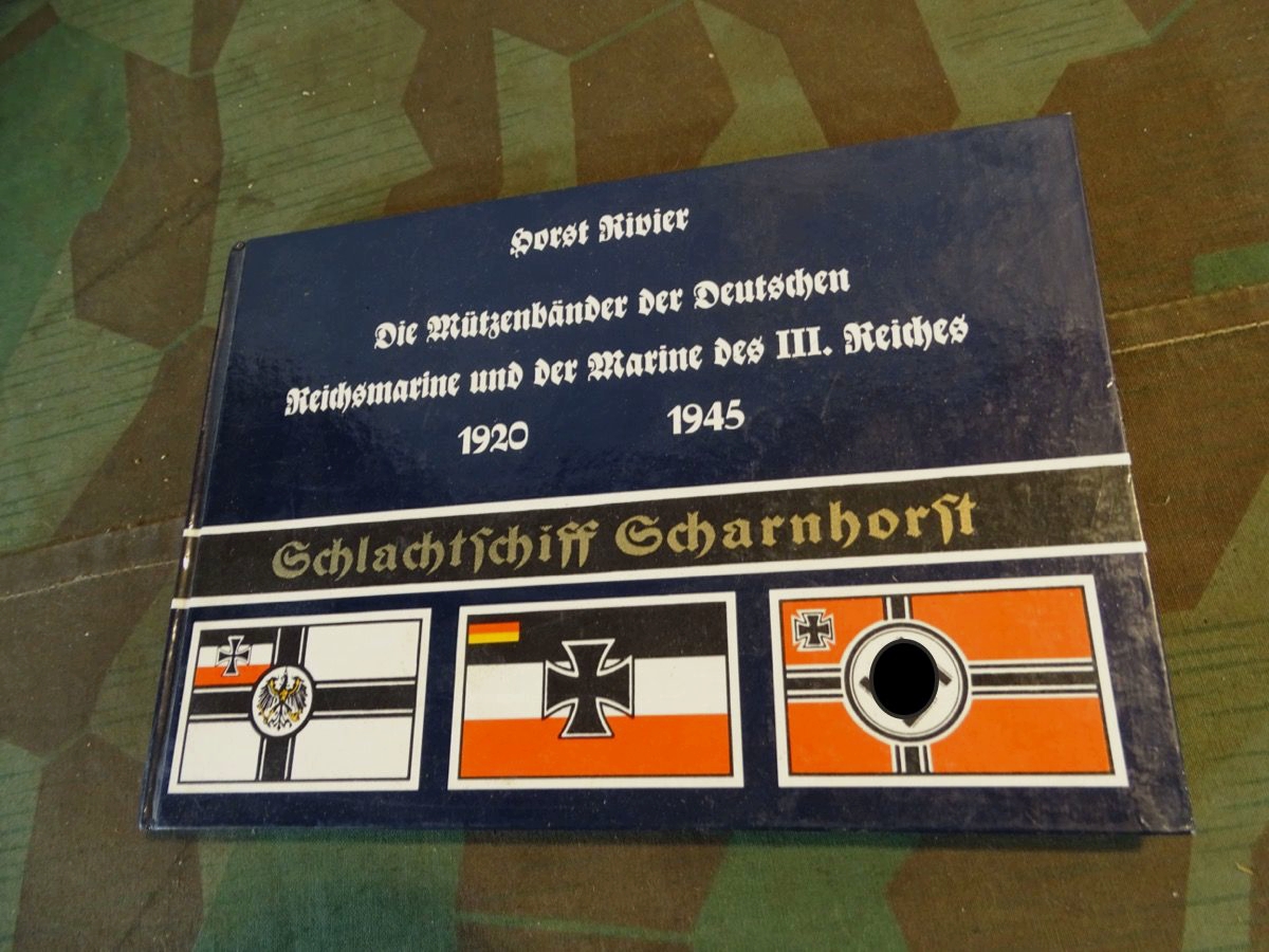 Horst Rivier, Die Mützenbänder der deutschen Reichsmarine und Kriegsmarine 1920-1945