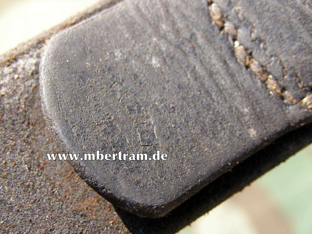 13508-10 REICHSLUFTSCHUTZBUND KOPPELSCHLOSS, ALU, M. RIEMEN