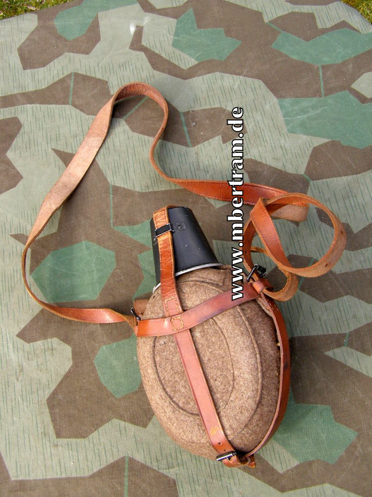 Luftwaffe: 1l Labeflasche für Sanitäter "OHW 1938" nrgl.