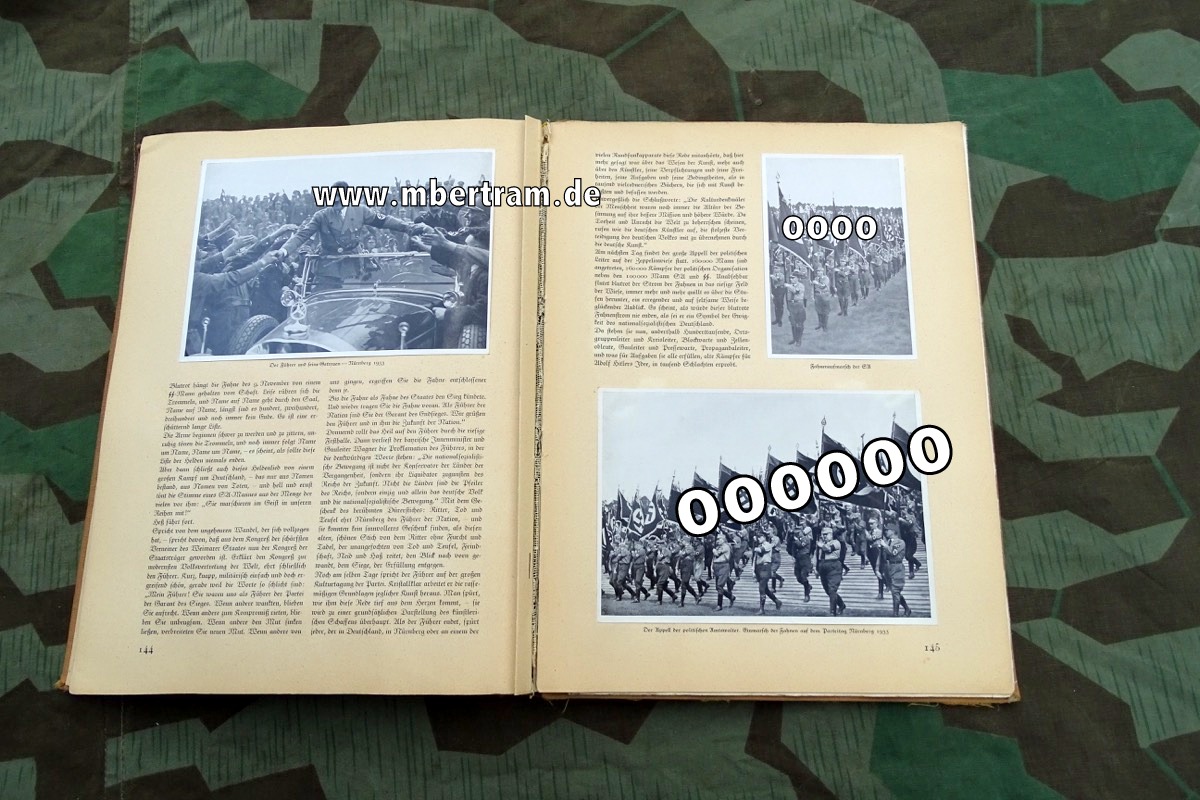 "Deutschland Erwacht- Werden, Kampf und Sieg der NSDAP" Sammelbilderalbum