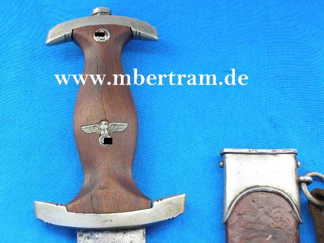 Früher SA Dolch, kleiner, seltener Hst.: Gebr. Krusius, SG