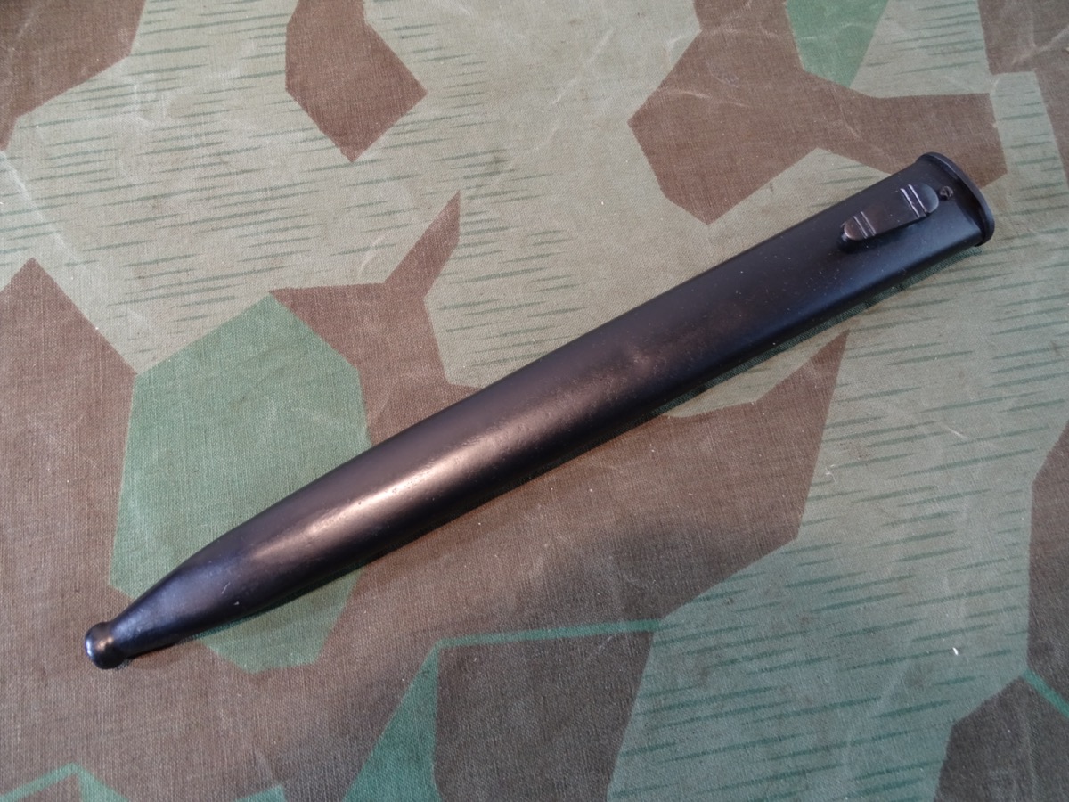 Einzelne Scheide für KS 98 Extra Seitengewehr der Wehrmacht, ca. 26,8 cm