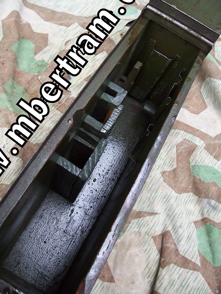 MG 08 Werkzeugkasten I.Weltkrieg mit Einteilern