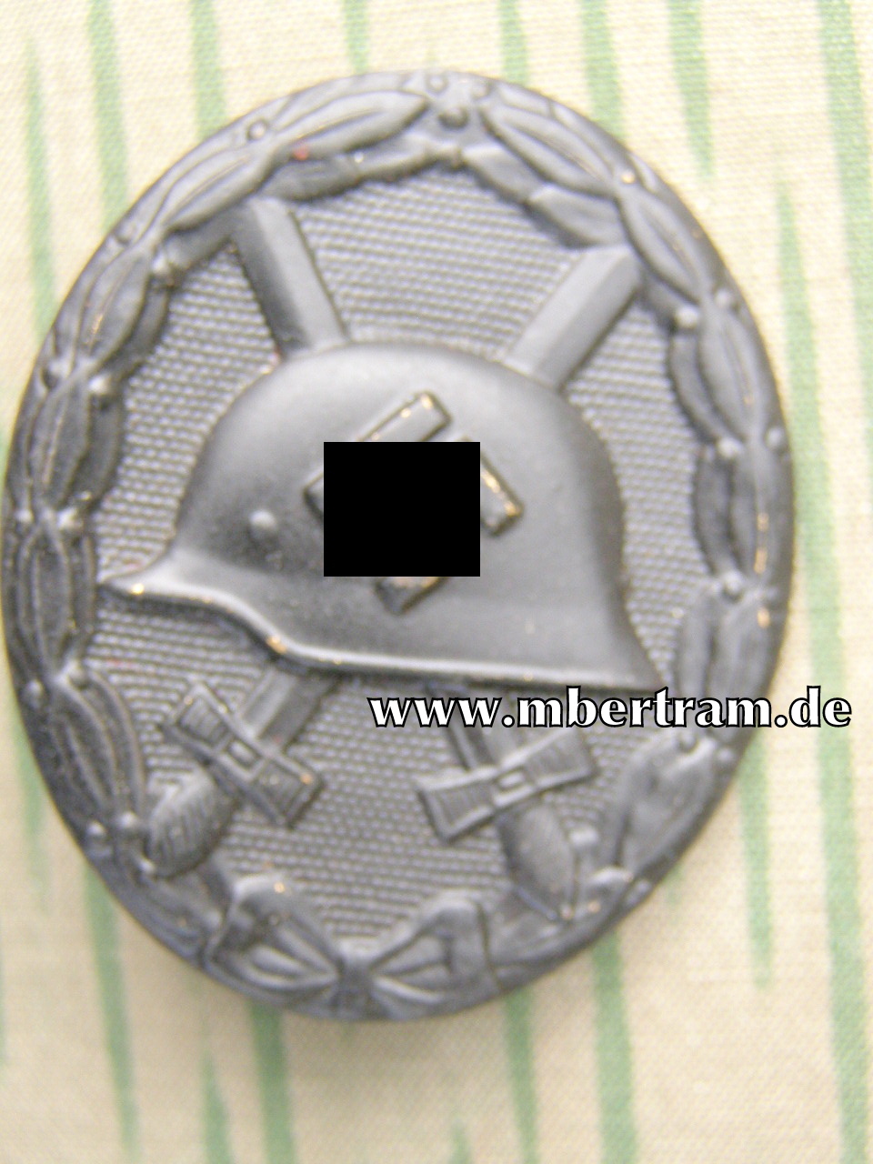 Verwundetenabzeichen 1939 in schwarz, Messing, Hst.