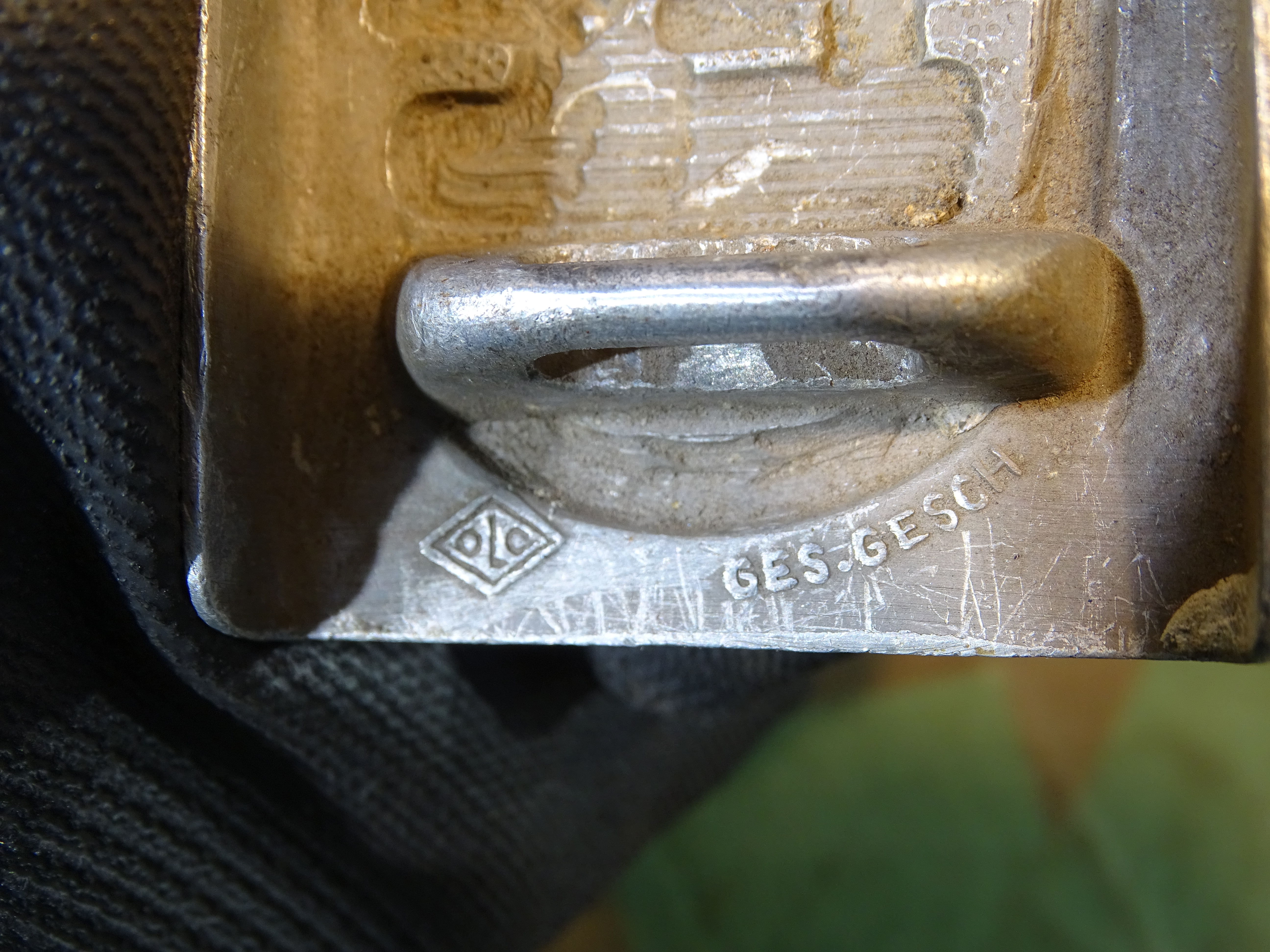DEUTSCHES ROTES KREUZ KOPPELSCHLOSS ALU " olc" für MANNSCHAFTEN
