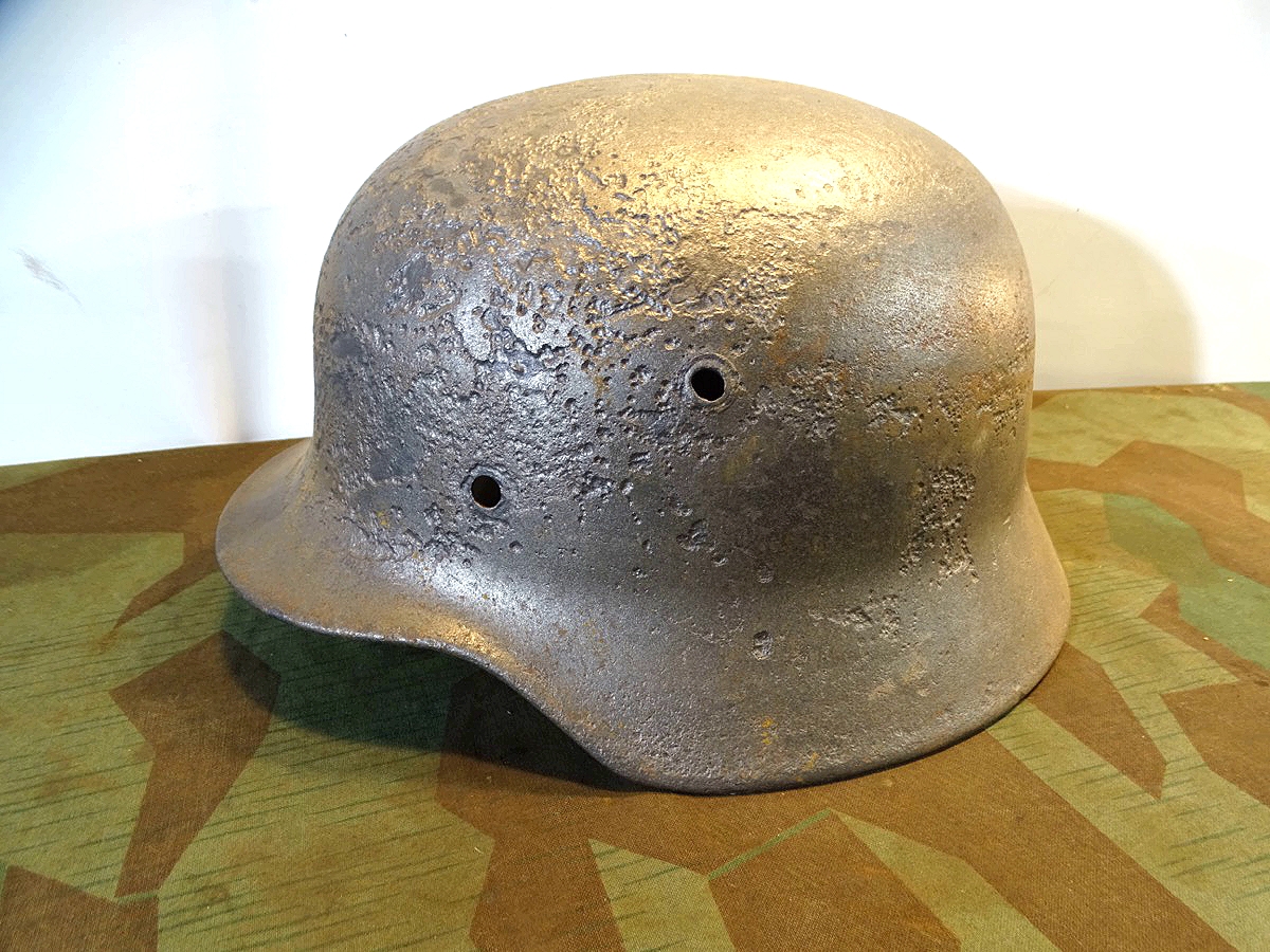 Helmglocke M 35 Wehrmacht, gesandstrahlt, ET 66